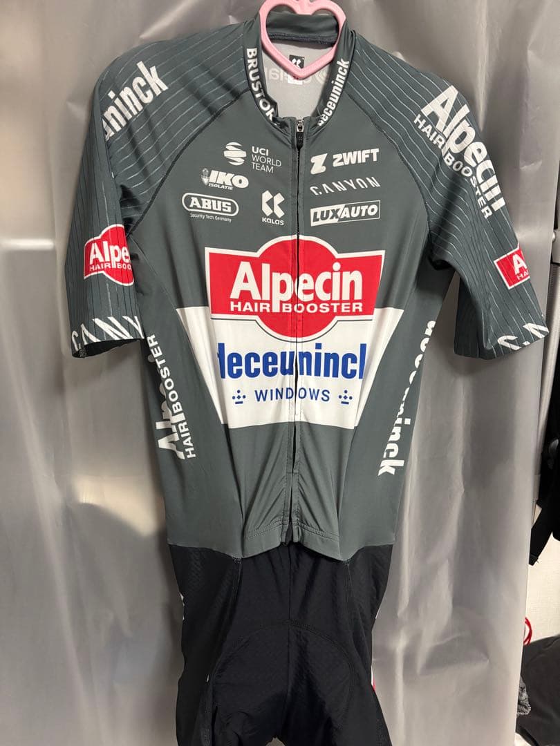 選手支給品 アルペシン サイクルジャージ