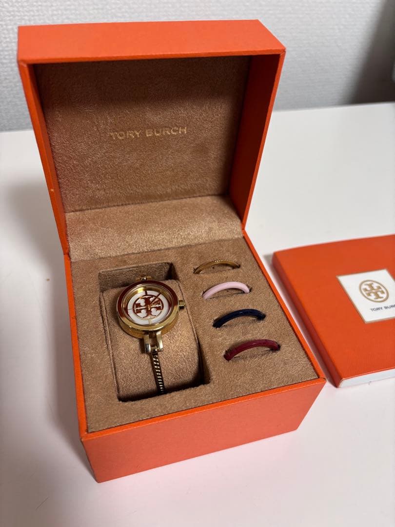 TORY BURCH ゴールド 時計 交換用バンド付き