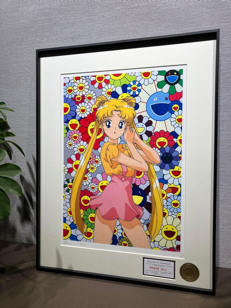 セーラームーン アートプリント 限定版 A3サイズ（額装）