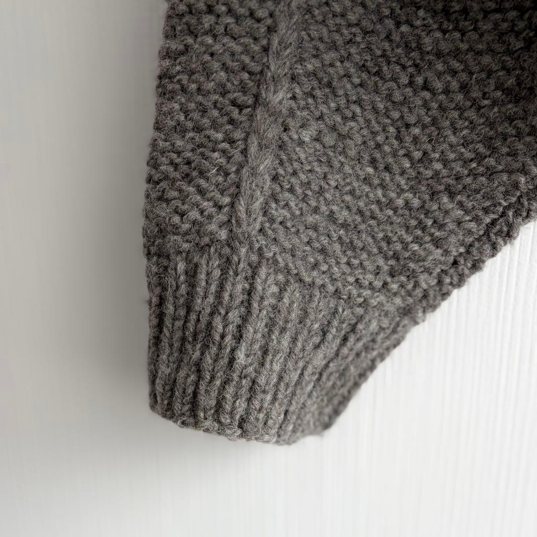 SLOBE IENA KHWOPA HANDKNIT ネパールウールボレロ