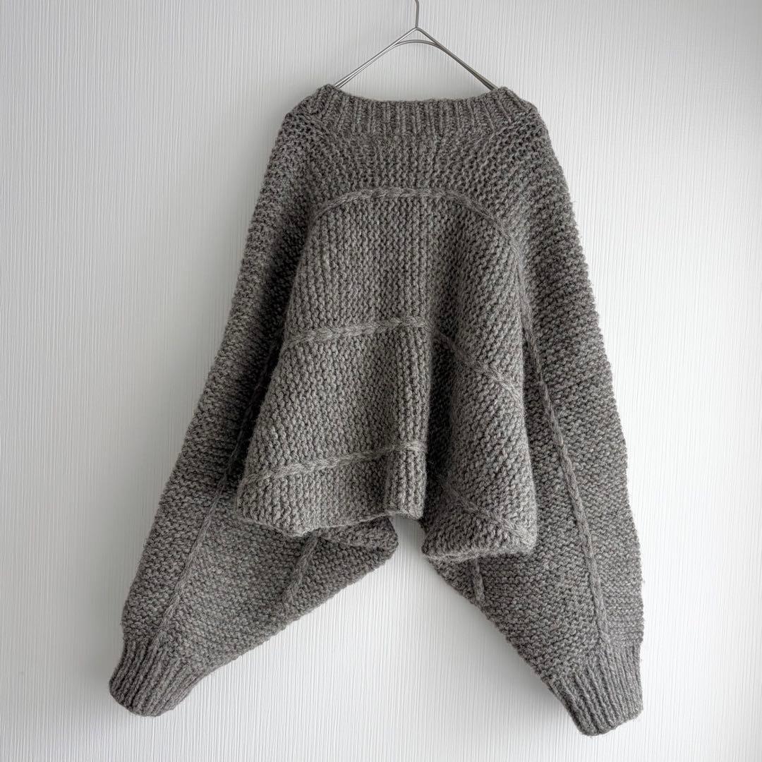 SLOBE IENA KHWOPA HANDKNIT ネパールウールボレロ