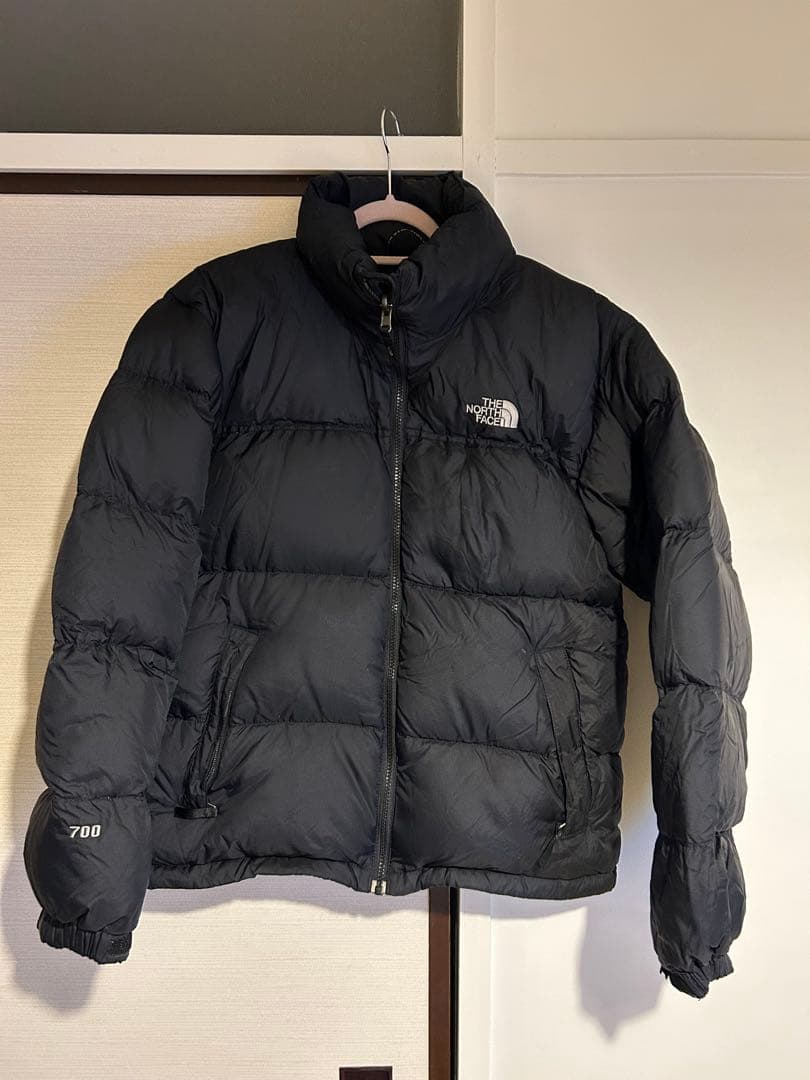 THE NORTH FACE 700フィル ダウンジャケット ブラック メンズS