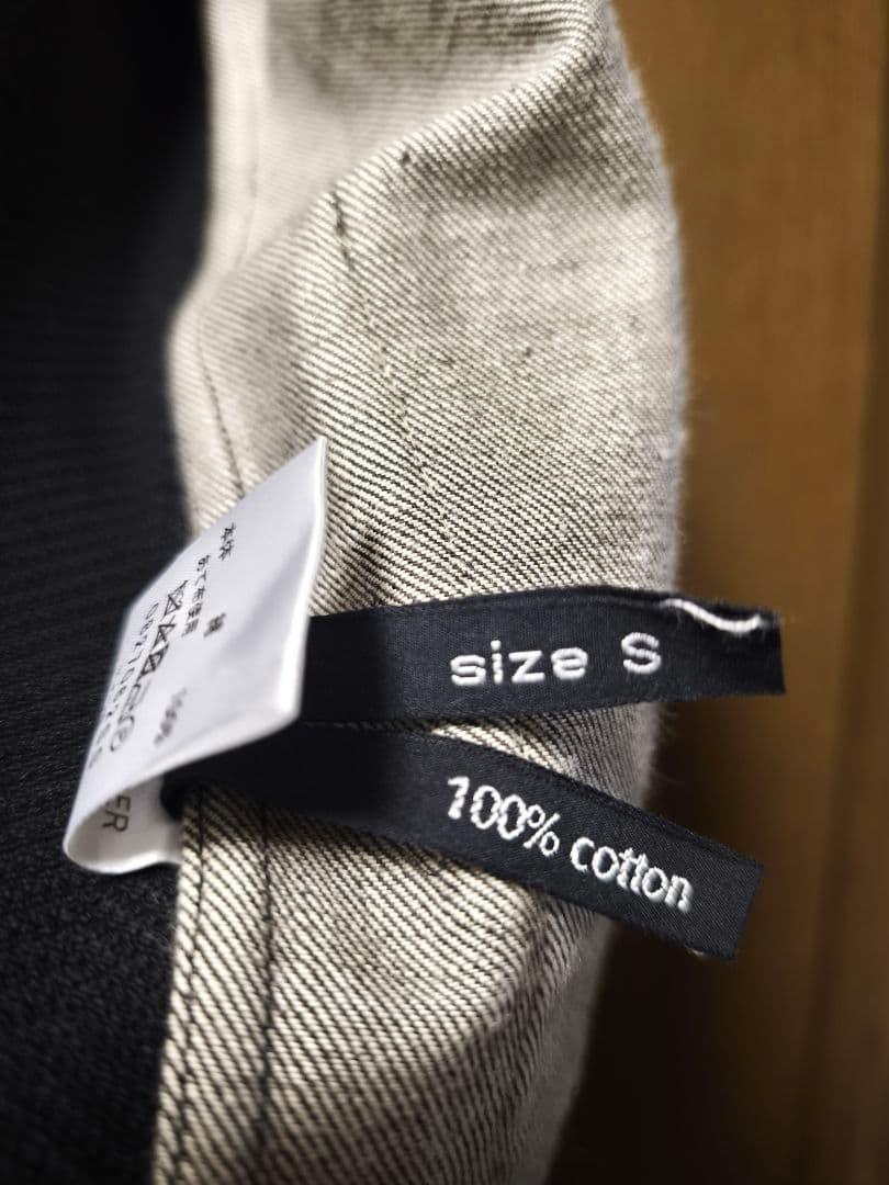 フランクリーダー　×　SLOW＆STEADY別注　ジャーマンデニムベスト　S