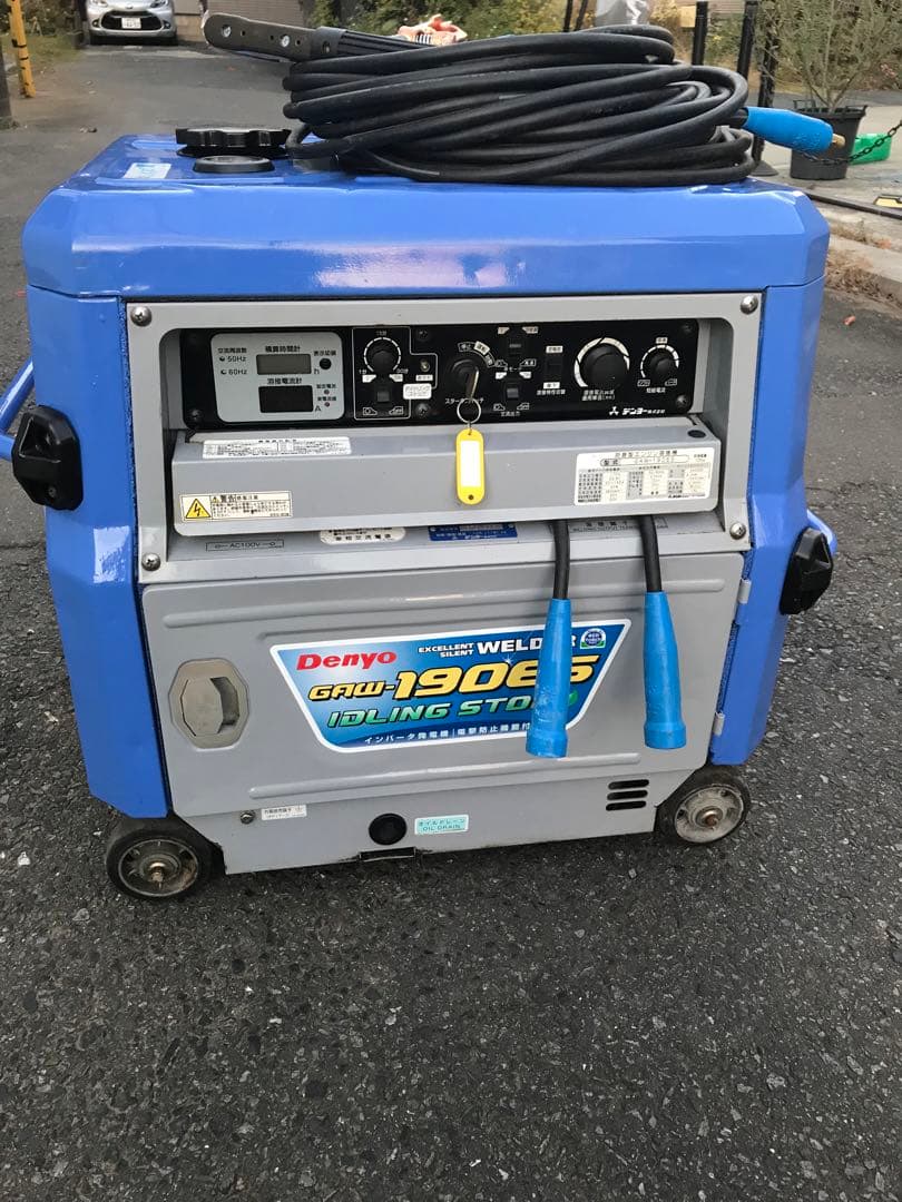 Denyo GAW-190ES 発電機除雪機動作確認済みです￼