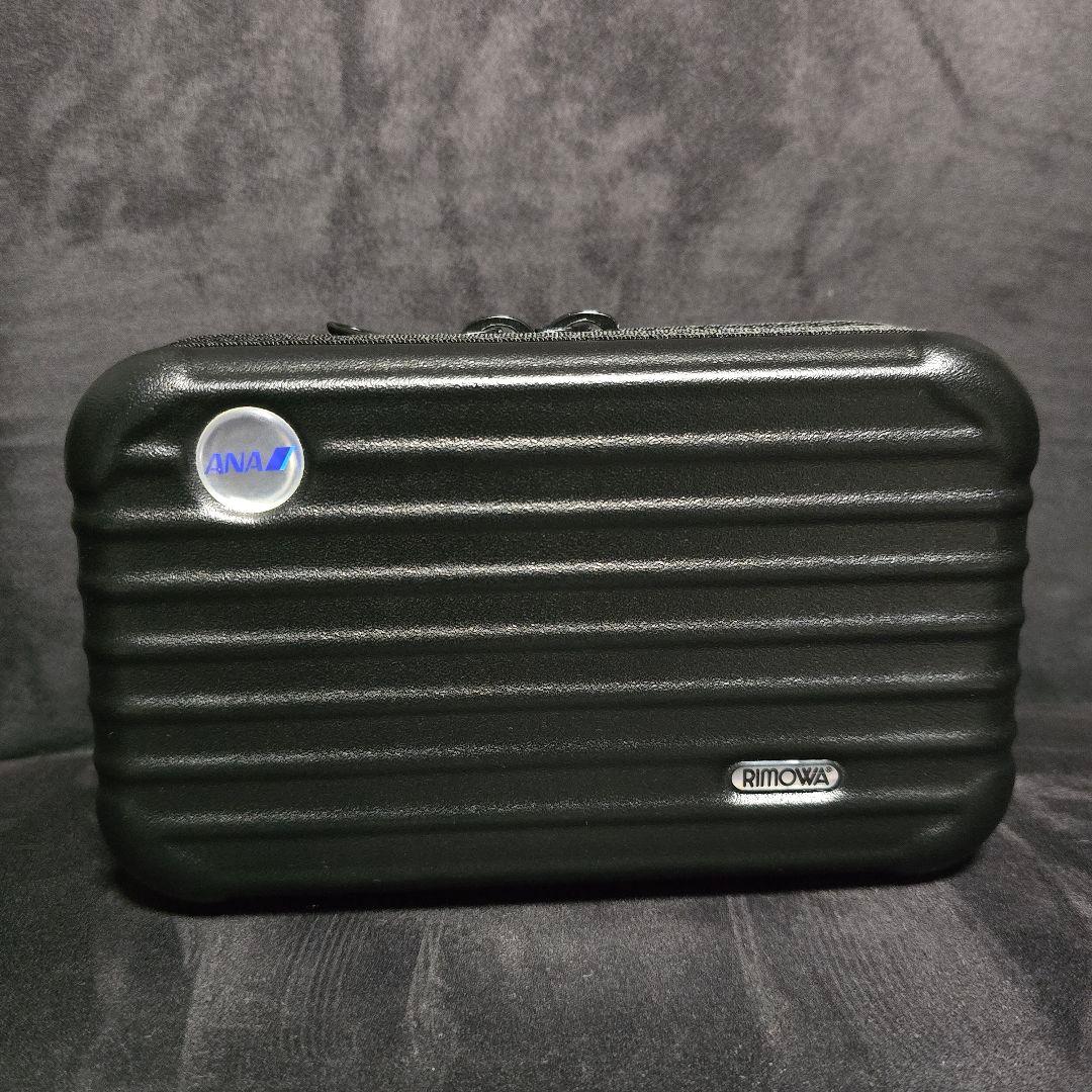 RIMOWA ブラック トラベルポーチ ANAロゴ
