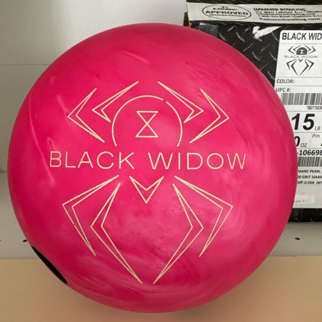 ブラックウィドー ウレタン ピンクパール 15ポンド 中古 箱有 ハンマー