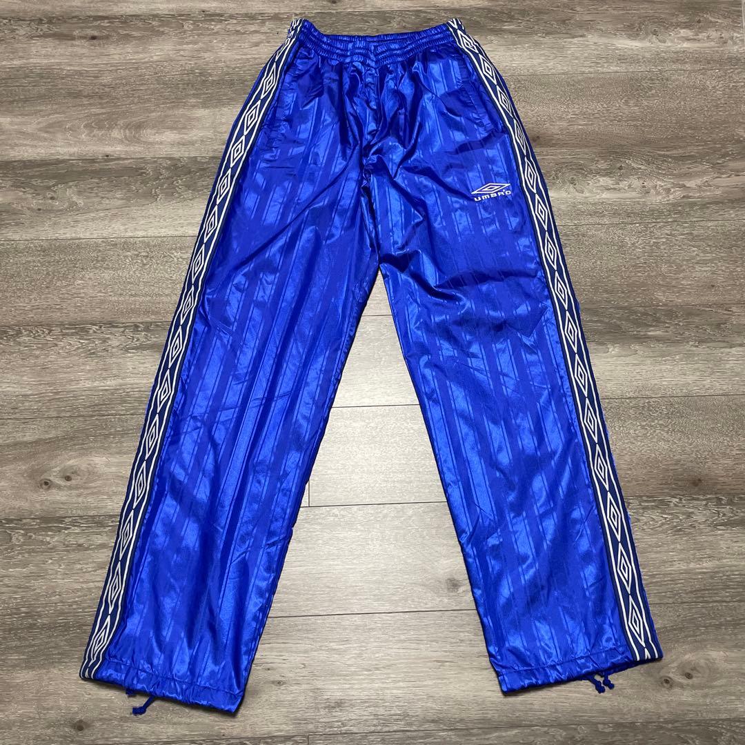 極美品 umbro ロゴライン Nylon Jacket Pant セットアップ
