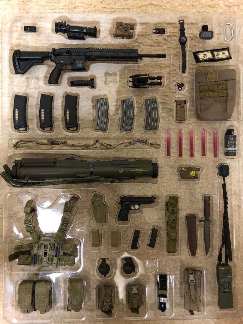 damtoys 1/6 フィギュア　ミリタリー　装備　特殊部隊　アメリカ海兵隊