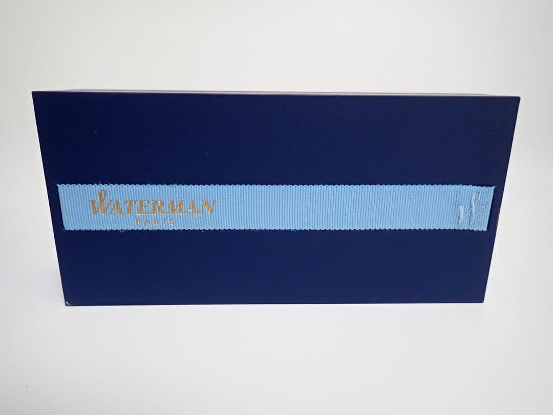 ウォーターマン｜エドソンサファイア・ブルー｜万年筆｜F（細字）｜箱あり