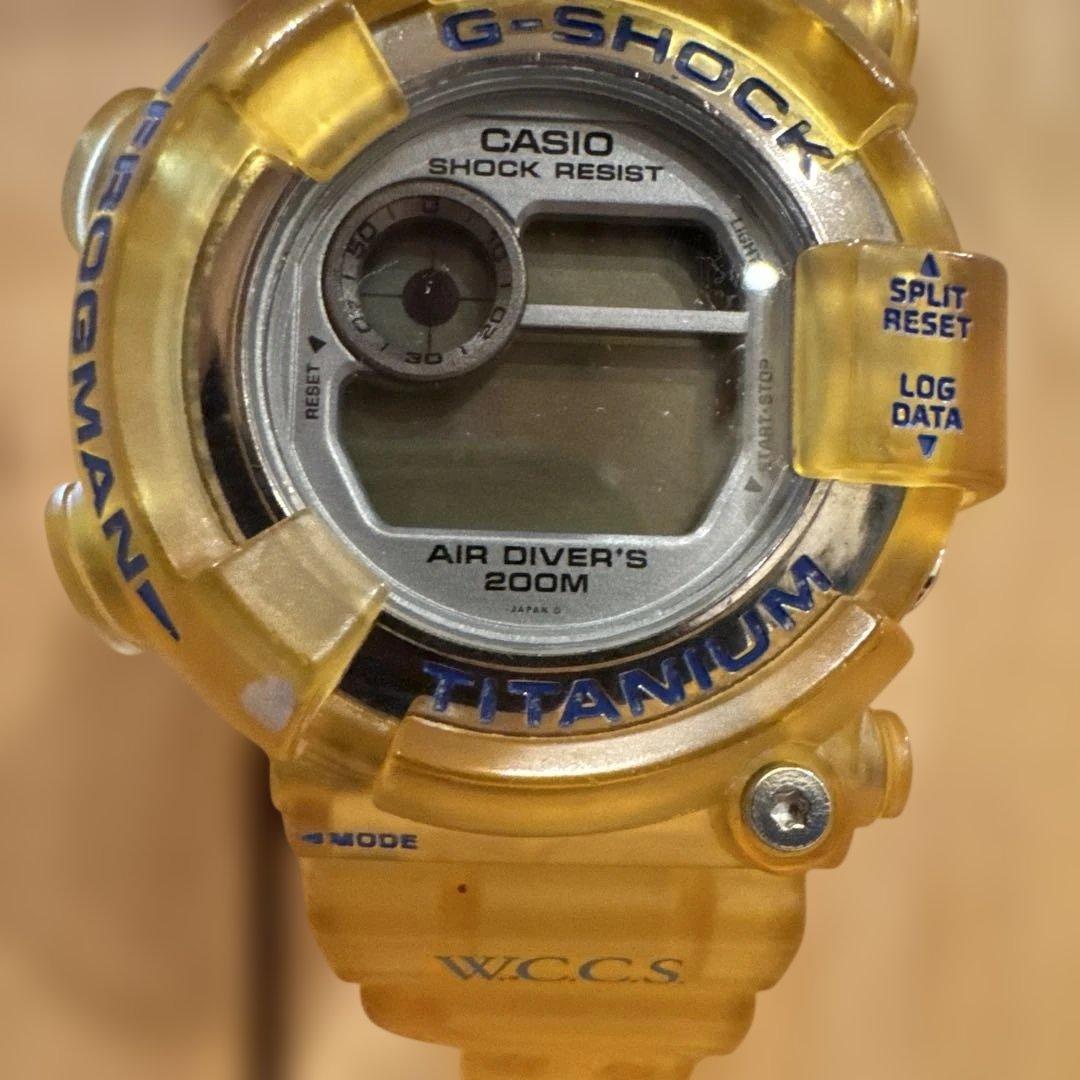 G-SHOCK W.C.C.S.フロッグマン マンタDW-8201-WC電池切れ