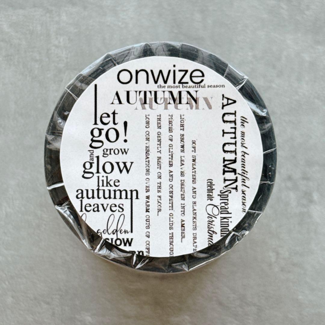 onwize 海外マスキングテープ　マステ 【2596】