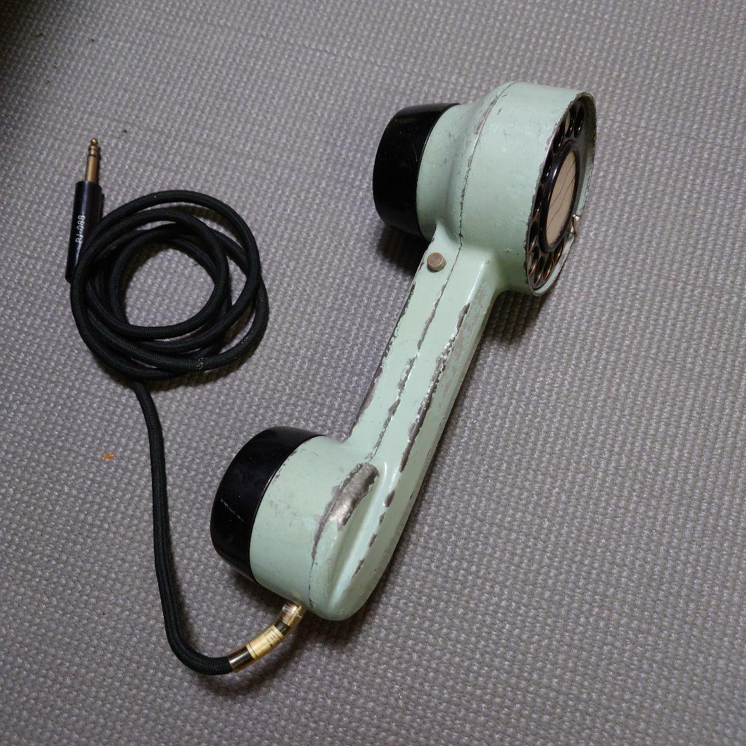 アンティーク　試験用送受器