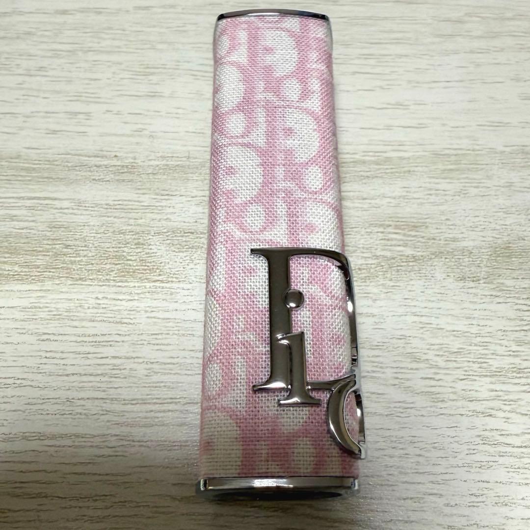 ディオール アディクト クチュール リップスティックケース ピンクオブリーク