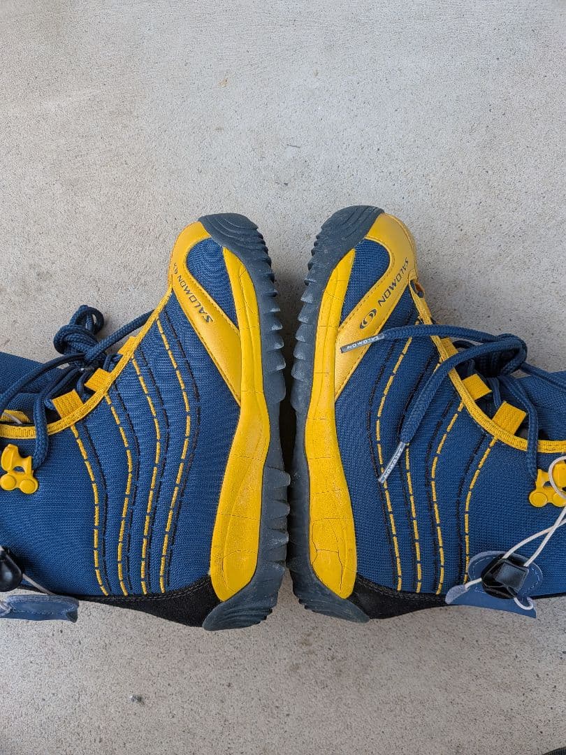 Salomon スノーボードブーツ 青/黄