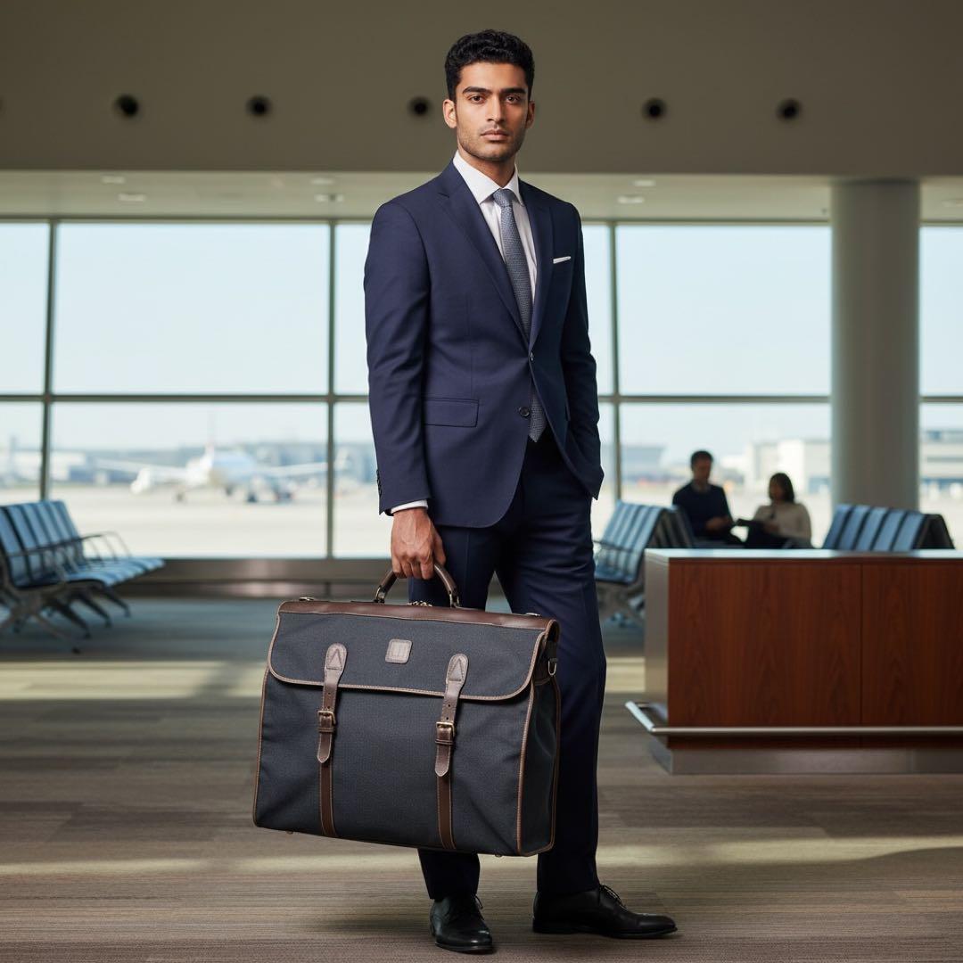 【極美品】dunhill ダンヒル ガーメントバッグ キャリーバッグ 2WAY