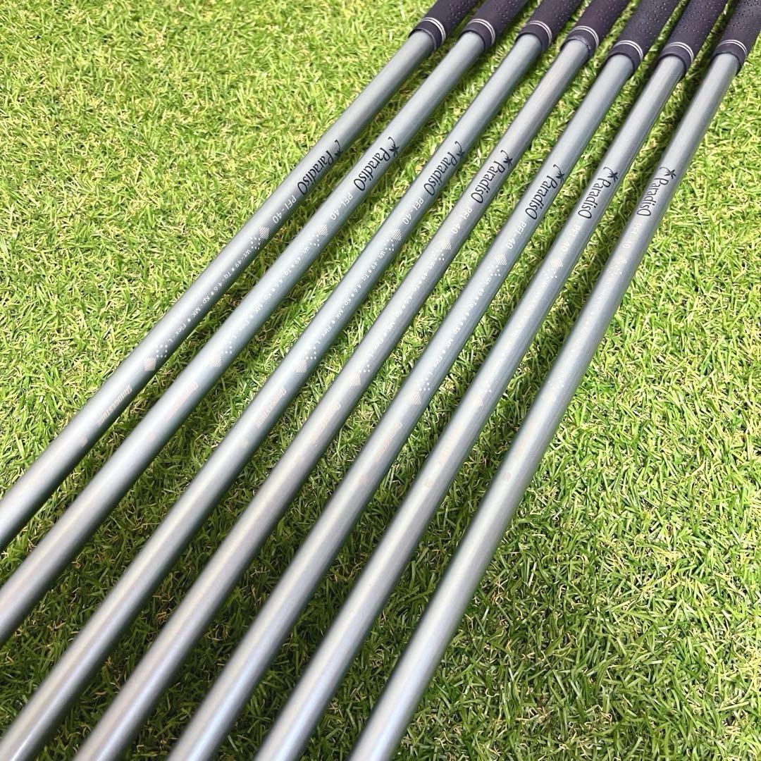 極美品 PARADISO 可愛い水色 レディースゴルフクラブ豪華11本セット