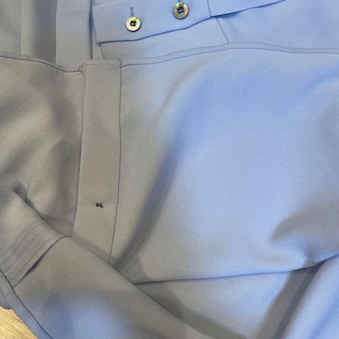 ADORE ライトデシンブラウス水色