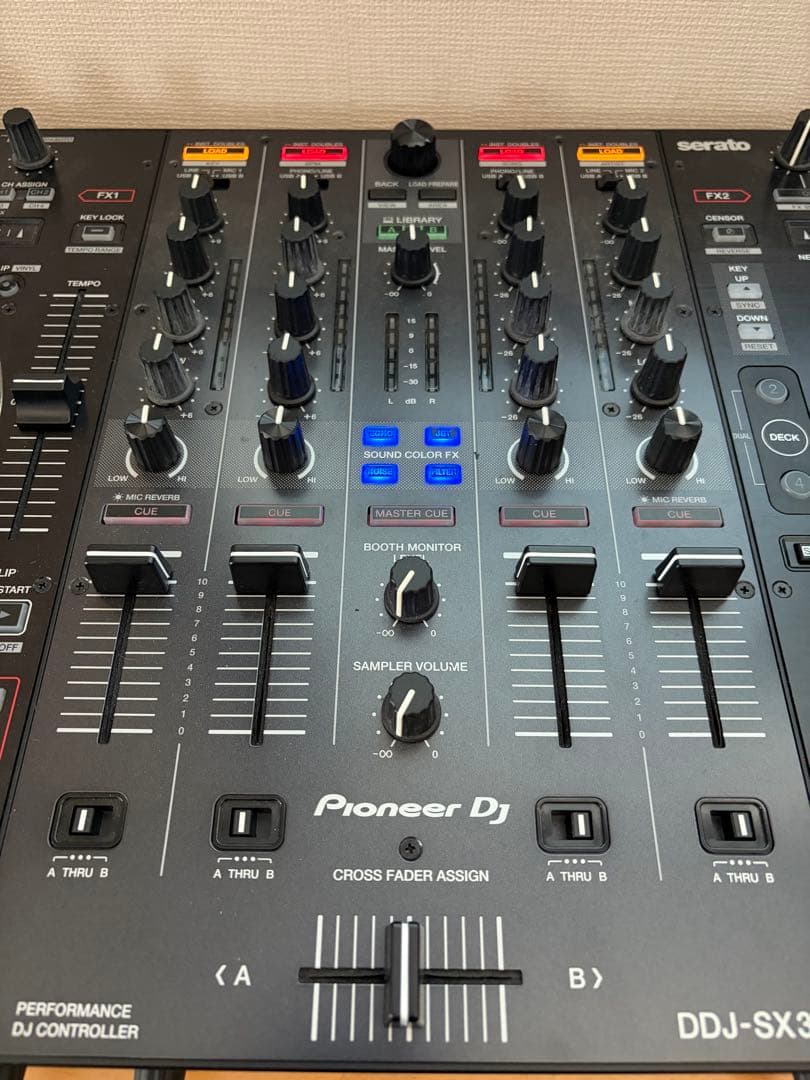 Pioneer DDJ-SX3 Serato対応 バッグ付 左ジョグ不調 現状渡