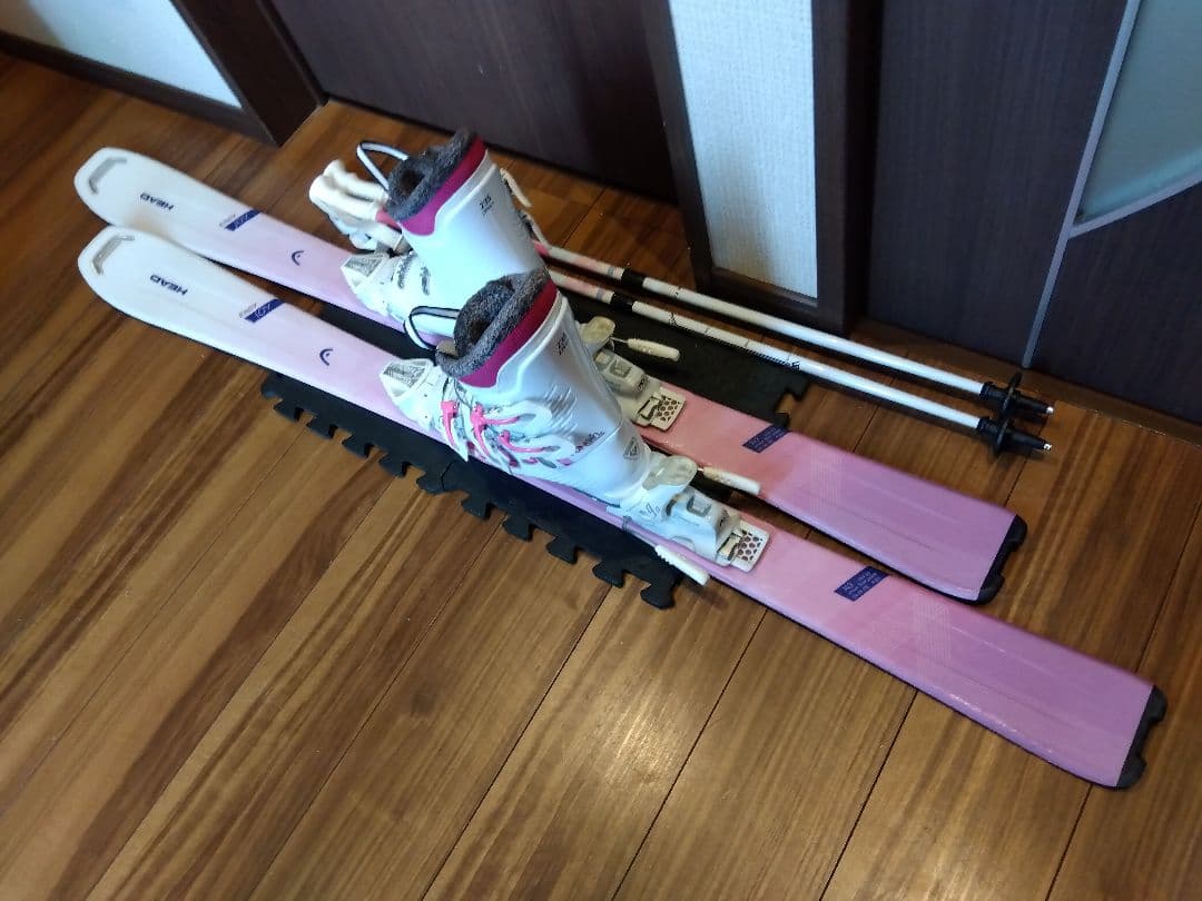 美品【ハイエンド】HEAD 学生・レディース スキーセット メンテ・WAX済み✔