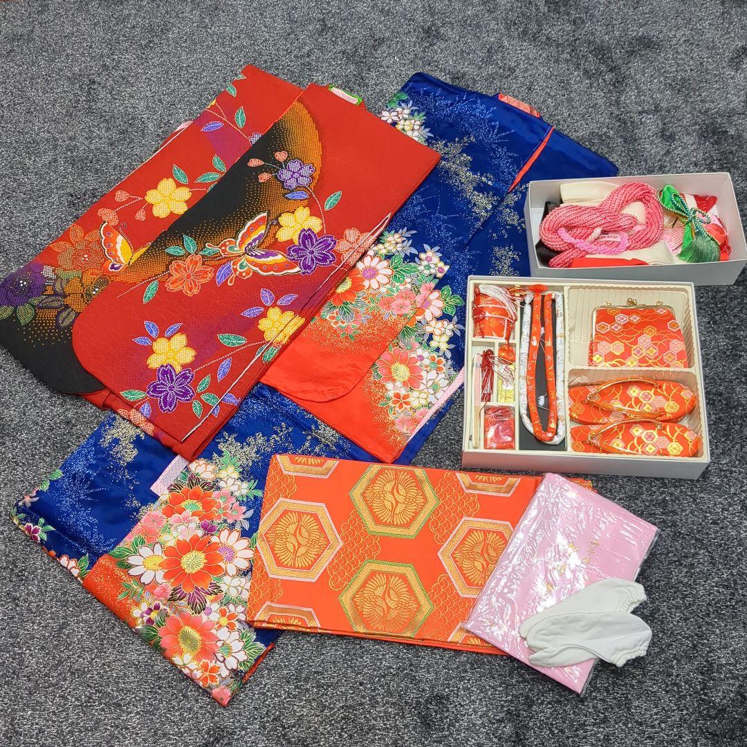 七五三 7歳 セット 着物2種