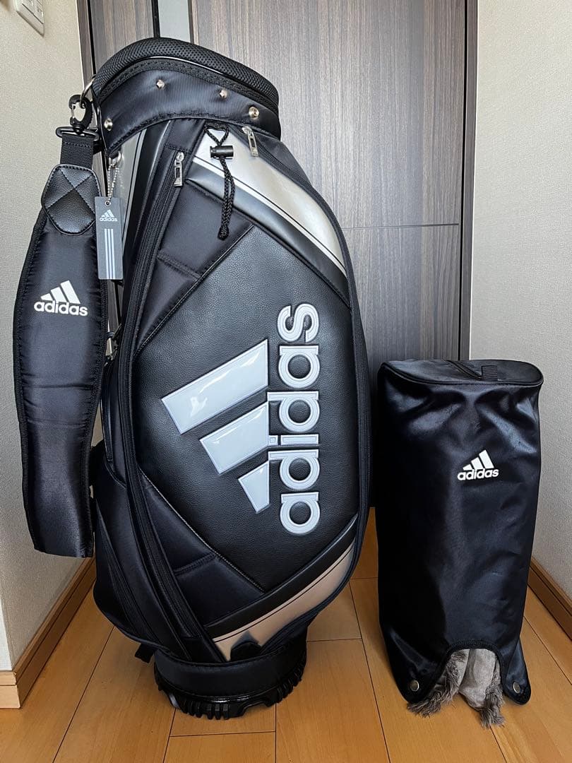 専用　美品adidas アディダス ゴルフ　カートキャディバッグ　XA227 黒