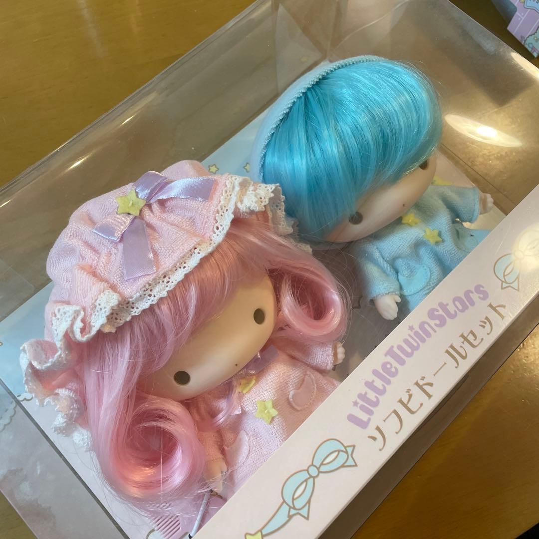 リトルツインスターズ ソフビドールセット パジャマ キキララ