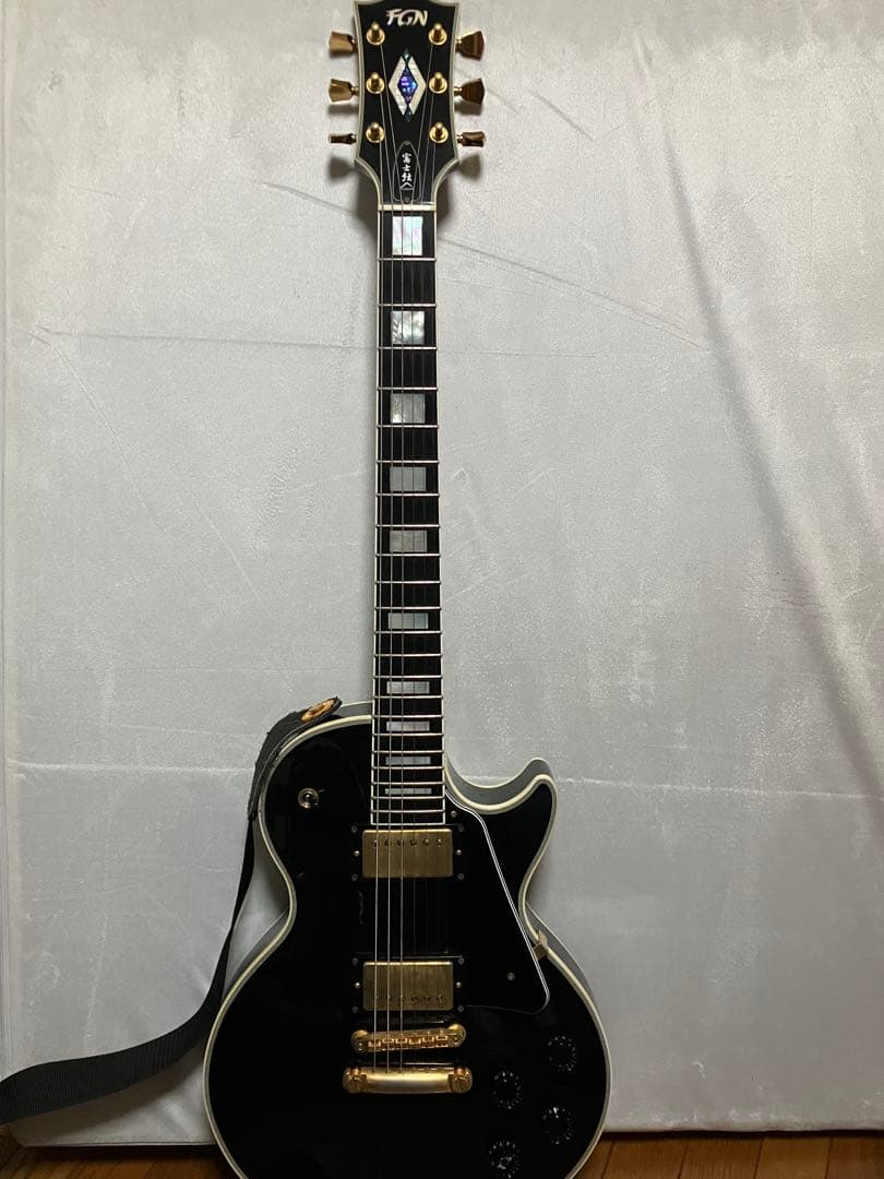 FUJIGEN NCLC-20 フジゲン レスポールカスタム　ブラック