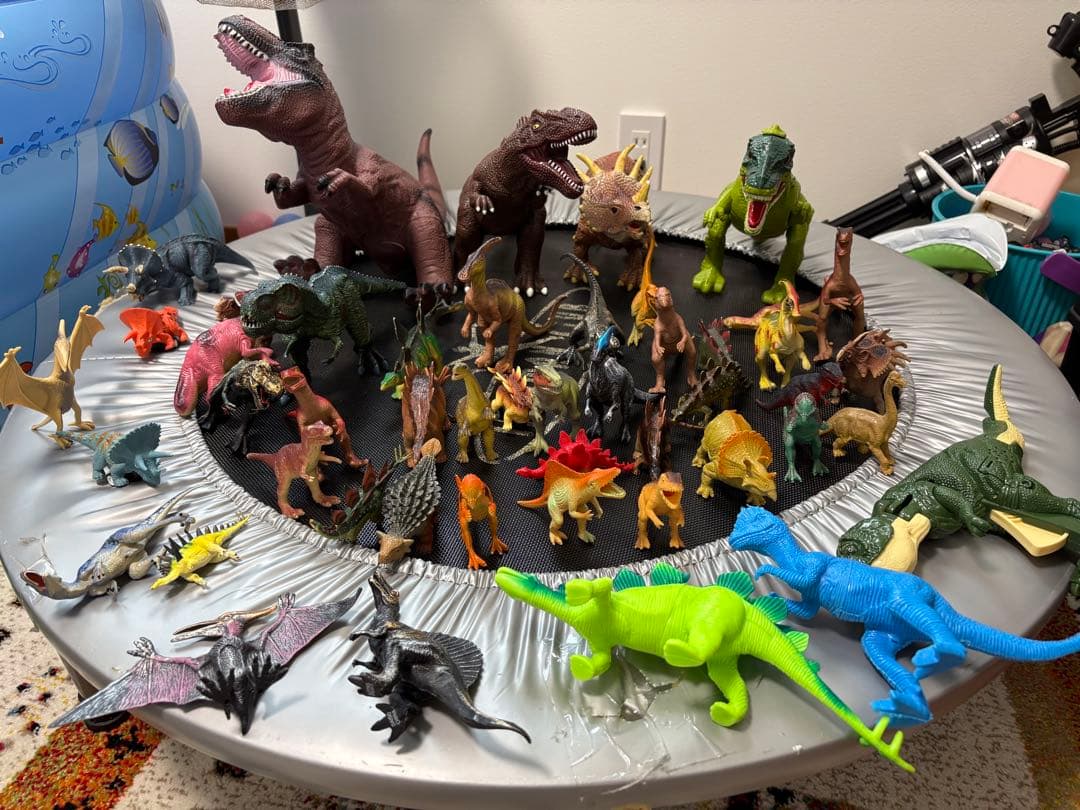 お得！！マテル 恐竜 フィギュアセット 約50体 ジュラシックパーク