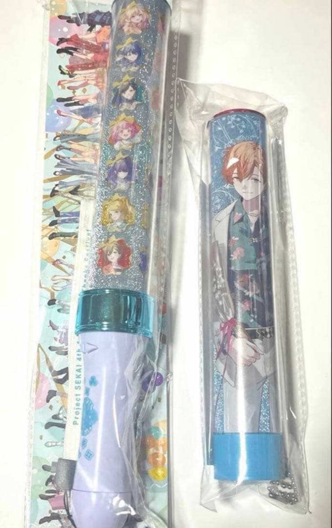 プロセカ 感謝祭 4th 東雲彰人 ペンライト ペンライトチューブ セット