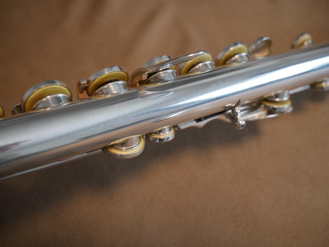 オーバーホール済み【A.R.ハンミッヒ】　ドイツ製　総銀製フルート