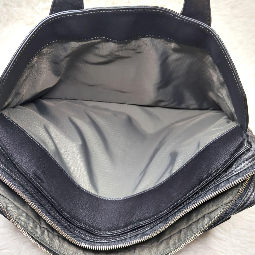 美品✨ポーター 吉田カバン ブリーフケース オールレザー 黒 A4収納可 多収納