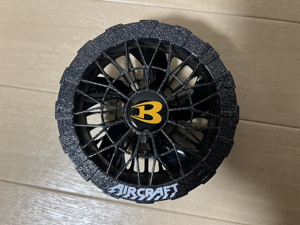 【超美品】バートルエアークラフト2025年最新AC09バッテリーファン セット