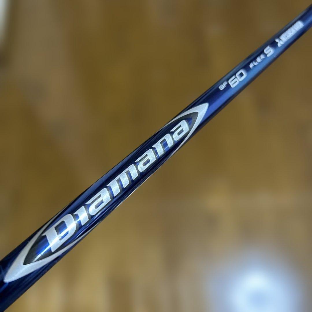 ミツビシ　ディアマナ　BF60S　テーラーメイドスリーブ付　ドライバー用シャフト