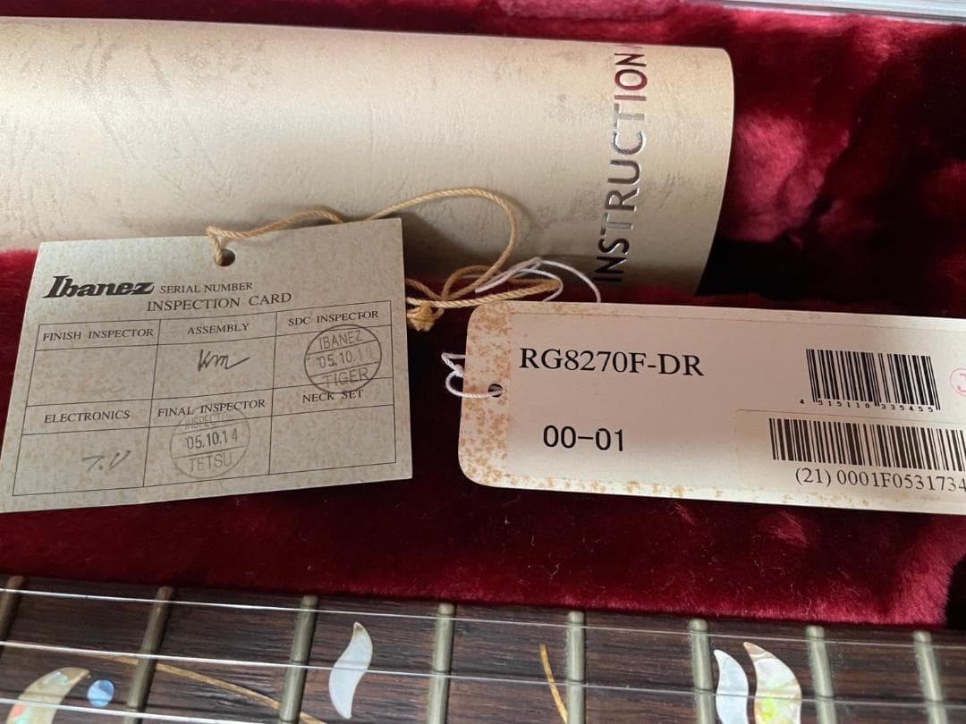 ギター Ibanez / J-Custom RG8270F-DR