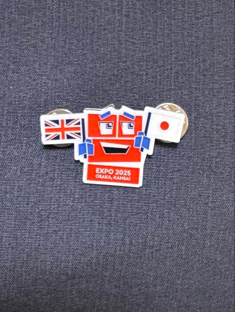 ☆大阪関西万博2025 イギリスパビリオン 非売品 VIP ピンバッジ UK英国