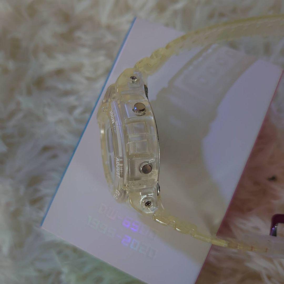 【極美品 】CASIO G-SHOCK DW-6900 腕時計 クリア