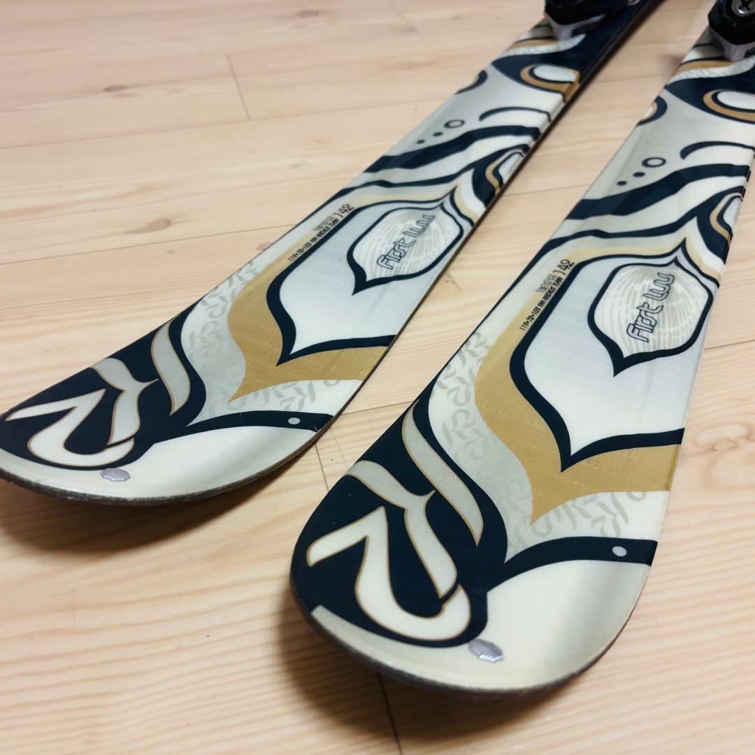 K2 ケーツー　スキー板　First Luv 142㎝　レディース マーカー