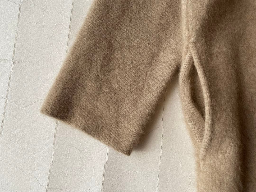 トゥモローランドTOMORROWLANDラクーンヘアリーWフェイスコーディガン