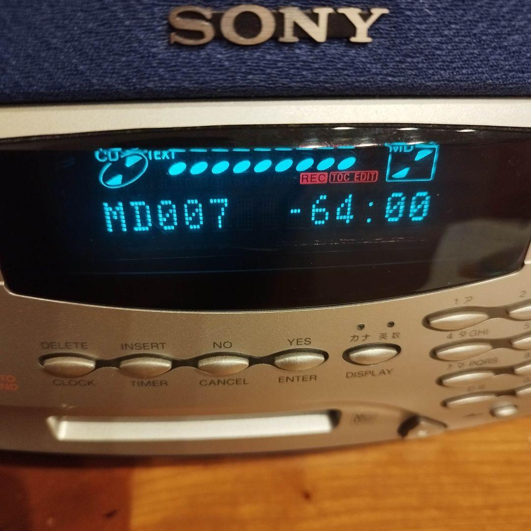 【動作確認済み・良好】SONY ZS-M35 MD/CD システムステレオ