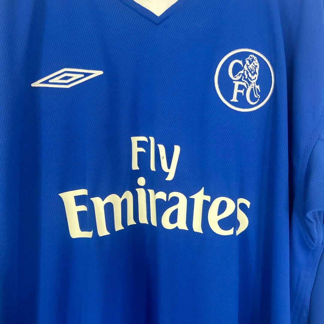 04-05 チェルシー　ケジュマン　アンブロ　サッカー　ユニフォーム