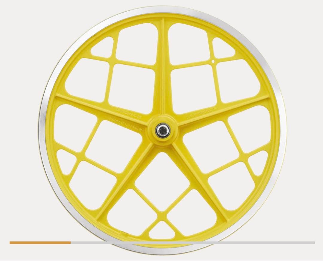 mon MOTOMAG III イエローホイールセット