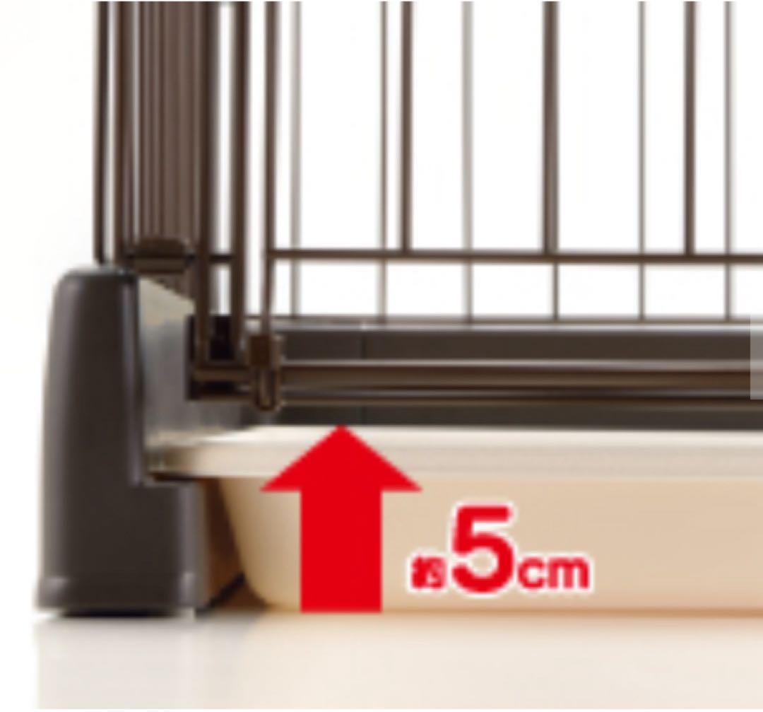 Richell /犬用ケージ　もっとお掃除簡単ペットサークル 小型犬用　訳あり