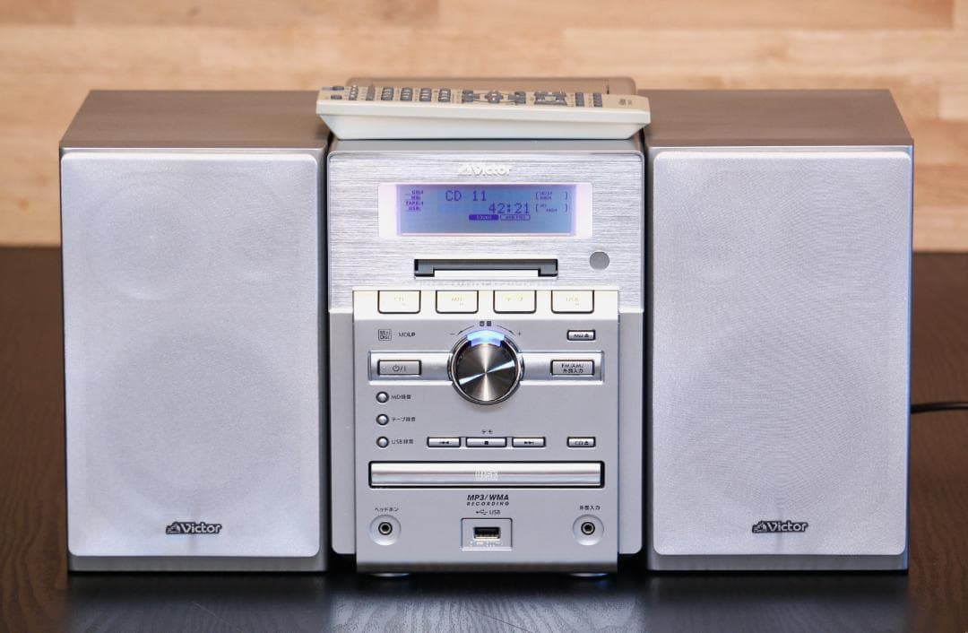 VICTOR UX-Z2 CD/MD/TAPE/USB/TUNER ミニコンポ