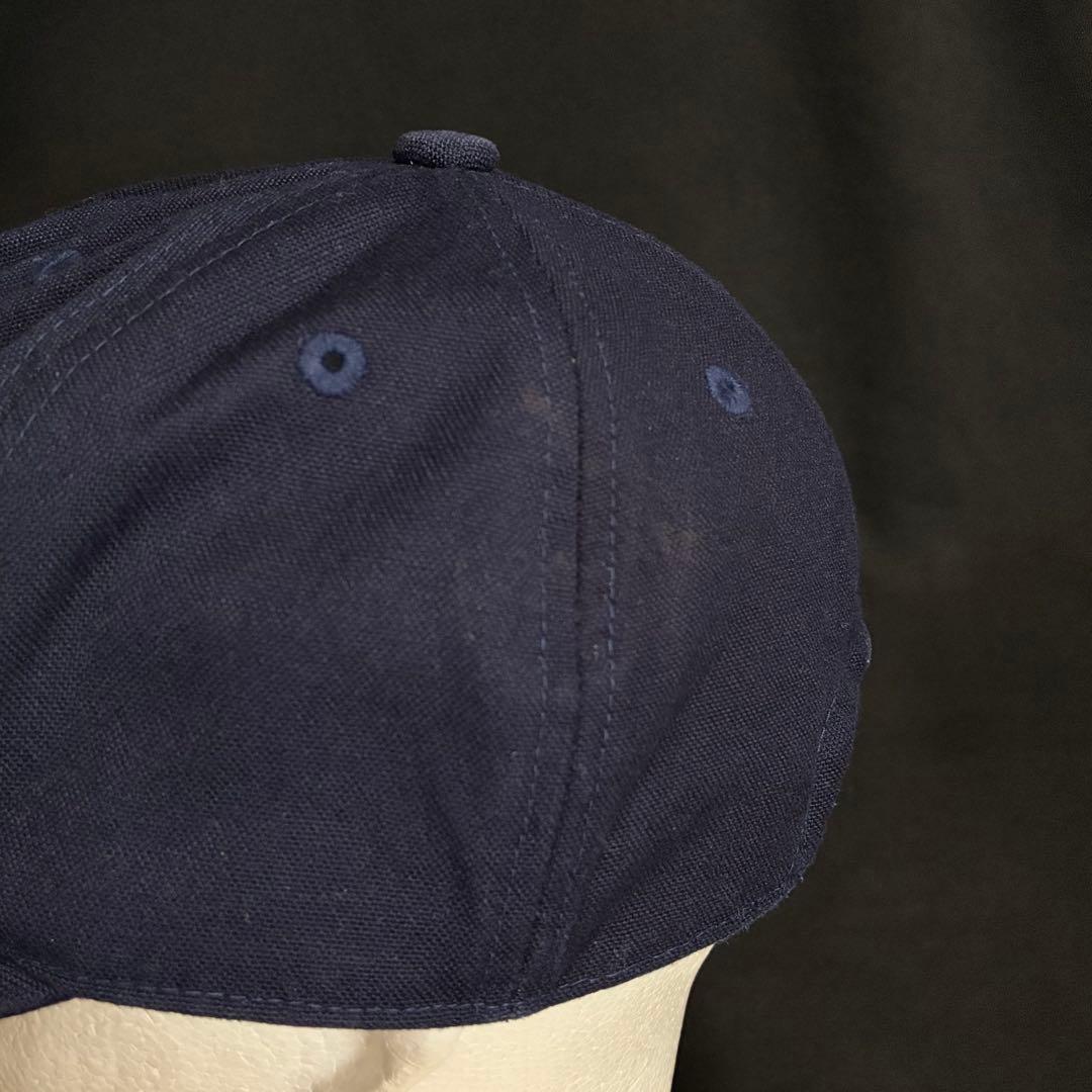 80s old adidas デサント製 キャップ トレフォイルロゴ アディダス