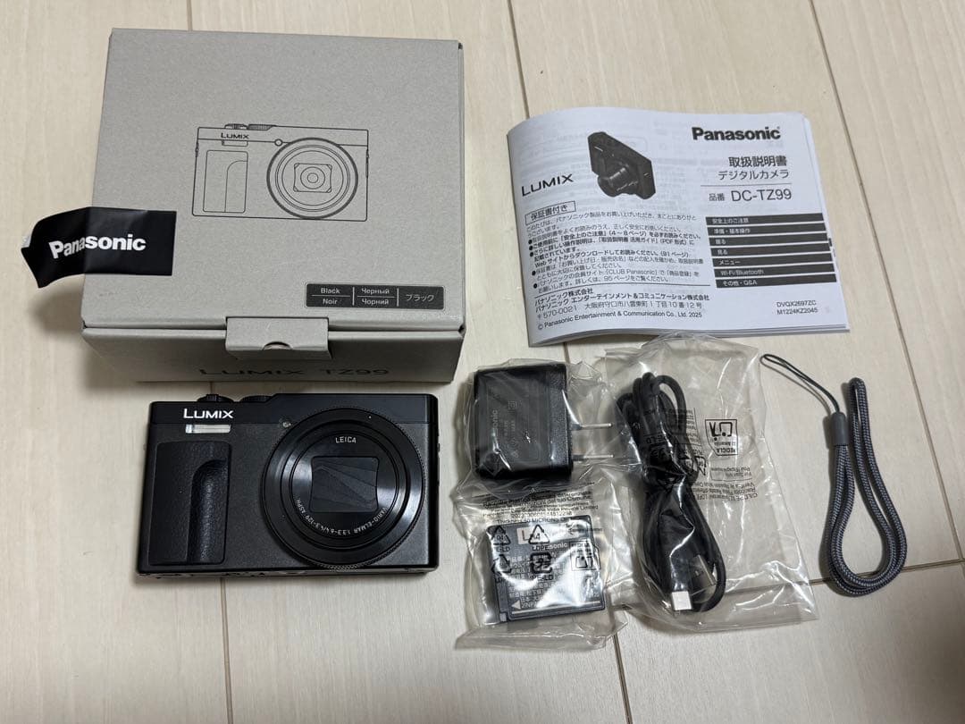 Panasonic LUMIX コンパクトデジタルカメラ DC-TZ99 黒