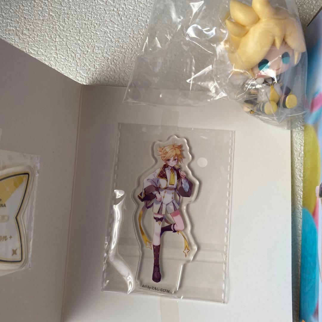 鏡音レンヌードルストッパーフィギュア　アクスタちょこのっこセット