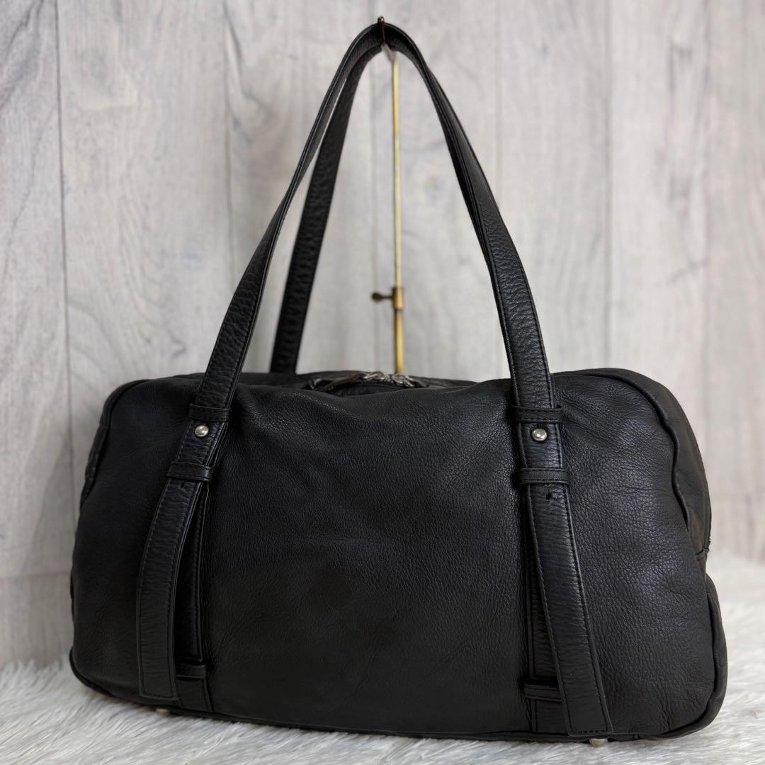 YOHJI YAMAMOTO ヨウジ ヤマモト レザー ベルト ショルダーバッグ