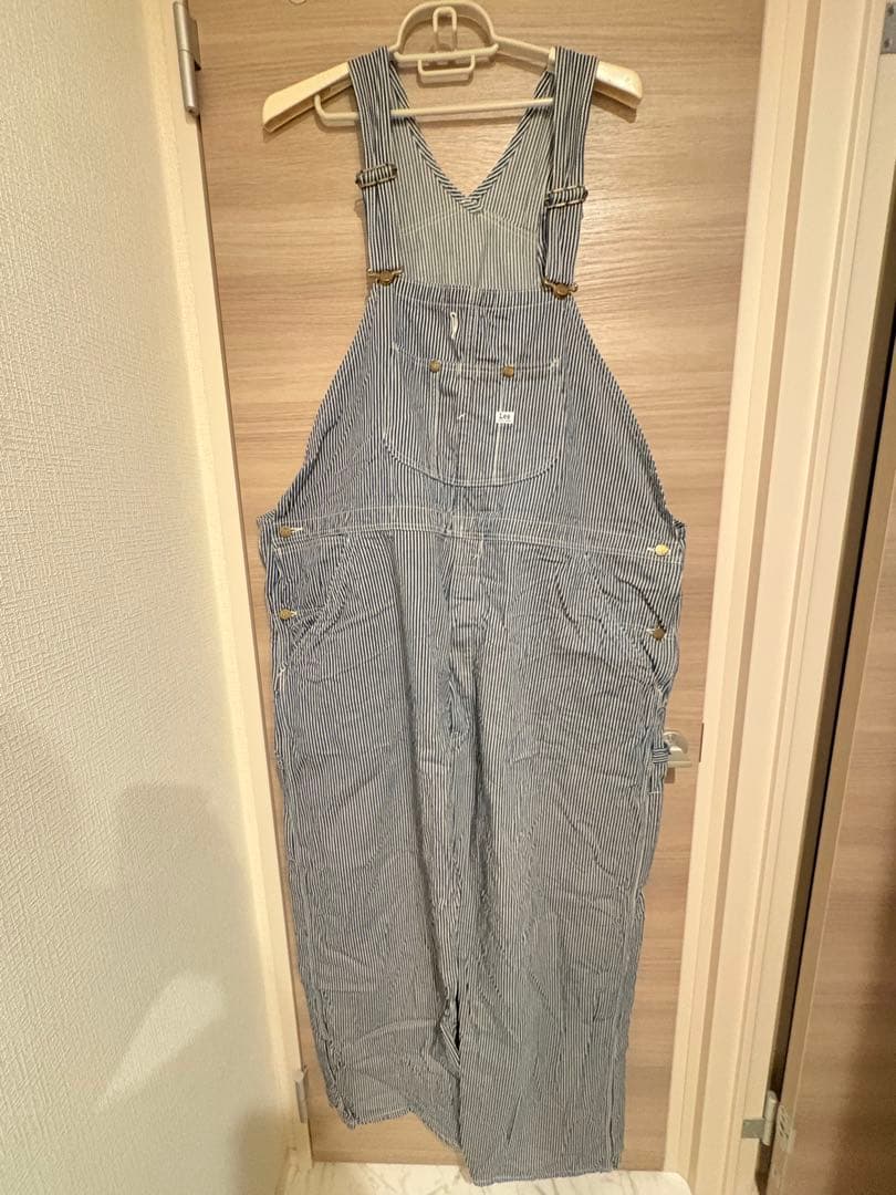 Lee UNION MADE ストライプオーバーオール