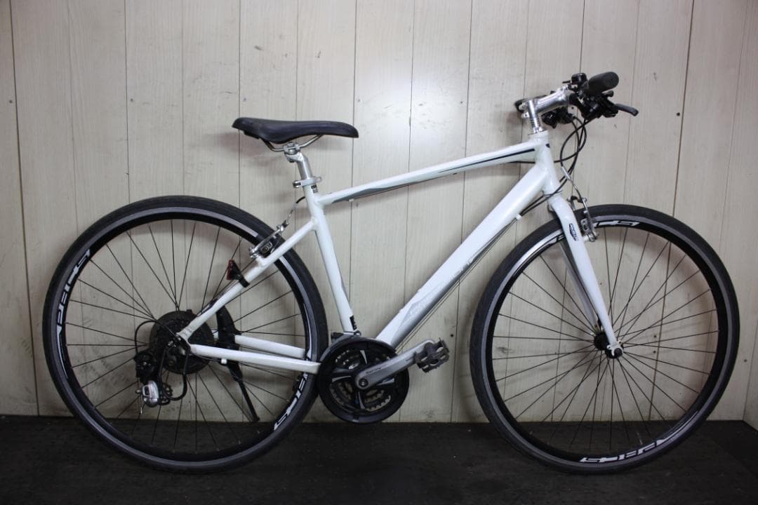 PRECISION SPORT アルミ 24速 470mm クロス WHITE