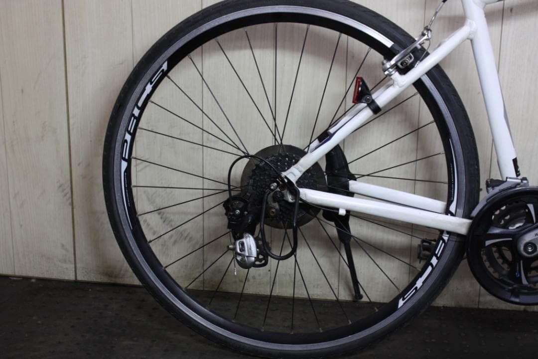 PRECISION SPORT アルミ 24速 470mm クロス WHITE
